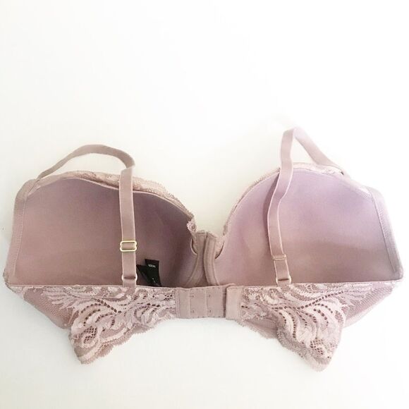 🆕 NATORI Feathers contour underwire bra in antique pearl pink (light mau… - Picture 8 of 10